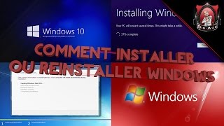 Info Comment Installer ou Réinstaller Un Windows [upl. by Laetitia]