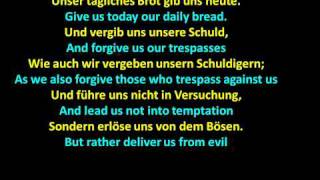 The Lords prayer in German das Gebet des Herrn  wwwgermanforspaldingorg [upl. by Jabe682]