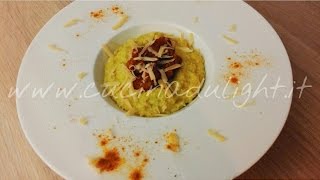 Cucina Dulight  Spezzatino di Soia con Polenta di Crusca videoricetta [upl. by Elconin]