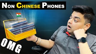 I Picked “NON CHINESE” Smartphones For You  Chinese Smartphones Ban In India  2022 [upl. by Ahcire657]