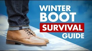 Winter Boots Survival Guide  Stop Salt amp Water Boot Damage In Wet Snowy Weather [upl. by Limak]