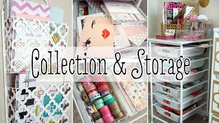 Crafting Supplies Collection amp Storage  Charmaine Dulak [upl. by Kiah]