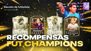 SACO UN ICONO DE 3 MILLONES DE MONEDAS EN LAS RECOMPENSAS DE FUT CHAMPIONS  FC24 [upl. by Noicpecnoc]