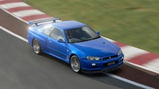 R34 BIRU EP 1  PEMULA MENGGILA DI KYOTO DRIVING PARK [upl. by Enitsirhk]