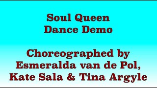 Soul Queen  Line Dance Dance Demo [upl. by Georgeanna]