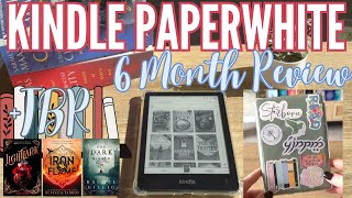 KINDLE PAPERWHITE REVIEW 2024  TBR Signature Edition Agave Green [upl. by Mharba37]