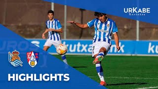 HIGHLIGHTS  Sanse 0  1 CD Calahorra  Amistoso  Real Sociedad [upl. by Gibbeon]