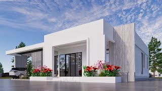 Modern Masterpiece 3 Bedroom House Design [upl. by Quick]