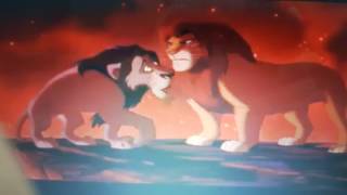 Lion King Dub Simba Simba VS Scar fight [upl. by Ahscrop680]