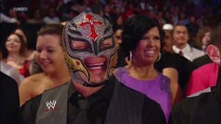 Mil Mascaras WWE Hall of Fame Induction Speech 2012 [upl. by Dionne]