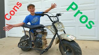 RT 100 Realtree Minibike Review  Barndo Boy [upl. by Ashia965]