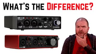 Focusrite Scarlett 2i2 vs Steinberg UR22C  What’s the difference [upl. by Mumford]