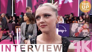 Maisie Williams interview at Pistol Premiere London 2022 [upl. by Lakim368]