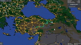 ETS2 150 ROEXTENDED MAP 42 BAYBURTAKSARAY [upl. by Shellie183]