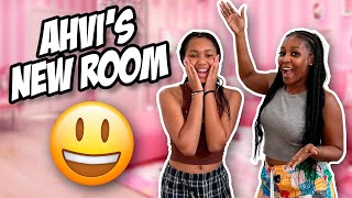 AHVIS NEW ROOM DECOR  SCHOOL SUPPLY SHOPPING VLOG [upl. by Stalk]