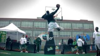 Guy Dupuy Shuts Down Sprite Contest CRAZY Dunks  Unseen Footage [upl. by Sisenej]