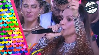 Melhores Momentos Ivete Sangalo a cantora macetou no Carnaval 2024  Baú Band Folia [upl. by Jeanna493]