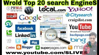 world Top 20 search engines 2019 SLIVE [upl. by Refinnaj]