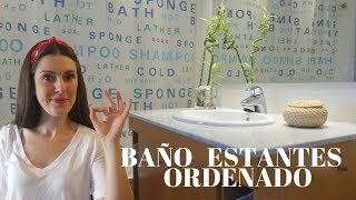 Cómo ordenar baño con estantes [upl. by Etnad377]