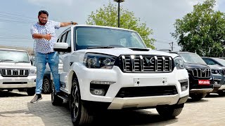 बदमाशों की पहली पसंद Scorpio S11 Everest White✨❤️ [upl. by Mano213]