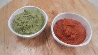 How to make Thai Red Curry and Green Curry Paste  Sanjeev Kapoor Khazana [upl. by Ecerehs111]