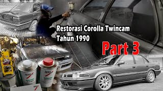 Ini Dia Hasilnya  Proses Restorasi Corolla Twincam AE92 Tahun 1990  Part 3 [upl. by Camp]