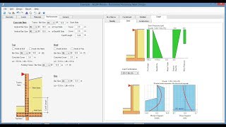 Basement Wall Design Example Using ASDIP RETAIN [upl. by Nonad288]