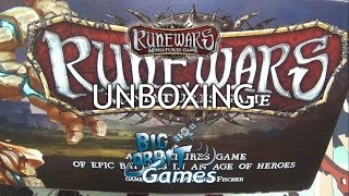 RuneWars The Miniatures Game Core Set Unboxing [upl. by Idihsar]