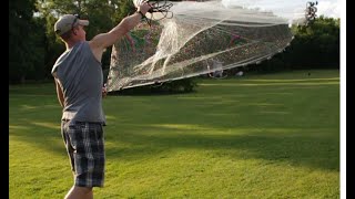 Easy Way to Throw a Cast Net Throwing The Easy Way [upl. by Gabe]