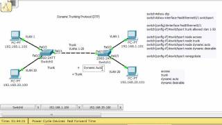 VLANs and Trunks for Beginners  Part 8 DTP [upl. by Riddle421]