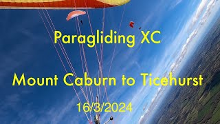 Paragliding XC from Mount Caburn to Ticehurst with Carlo from Flybubble Explorer2 [upl. by Harberd826]