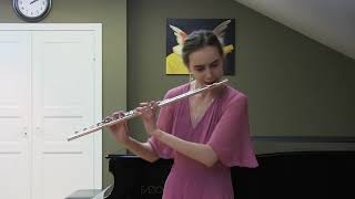 Ernst von DOHNANYI Passacaglia for Flute Op48 No 2 Uliana ZHIVITSKAYA Flute [upl. by Konstance181]