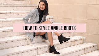 How To Style Ankle Boots [upl. by Daile]