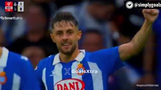 Jofre Carreras Goal Espanyol Vs Villarreal 10 All Goals Results Extended Highlights [upl. by Alsworth487]