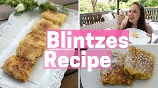 How to Make Blintzes Shavuot Traditional Jewish South African Recipe [upl. by Natanoy755]