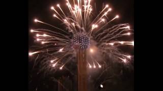 Reunion Tower fireworks preview [upl. by Aramoy]