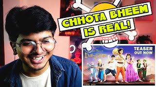 Chhota Bheem and the Curse of Damyaan Live Action Reaction [upl. by Nosrej]