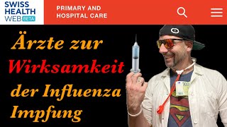 GrippeImpfung 💉Keine nachweisbare Wirkung 🤷🏼‍♂️ Ärzte 👨🏼‍⚕️ impfen dennoch 😆 [upl. by Naugal]