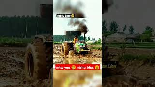 jhon deere 5050D full modified tractor viral stunt shortsvideo [upl. by Darreg285]