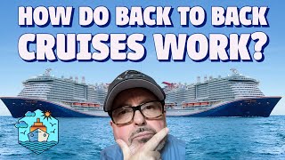 How do Back to Back Cruises Work cruise cruisetips [upl. by Aipotu]