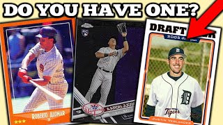 12 Baseball Cards Worth A LOT of Money Sports Card Values [upl. by Sabino88]