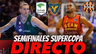 🔴 Directo MURCIA vs UNICAJA MÁLAGA semifinales SUPERCOPA ACB 🔴 [upl. by Dnalrag]