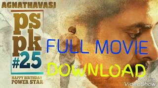 AGNATHAVASI Full movie DOWNLOADAGNATHAVASI PSPK25 TELUGU FULL MOVIEAGNATHAVASI Full MOVIE TELUGU [upl. by Cannice]