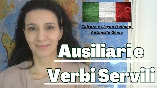 VERBI SERVILI e AUSILIARI nei TEMPI COMPOSTI [upl. by Nylodnew252]