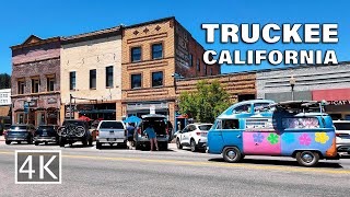 4K Historic Downtown Truckee  California  Walking Tour [upl. by Eresed104]