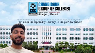 CGC Jhanjeri Campus Tour 2024  Placements  Students Review  Scholarship  Hostel  Admission CGC [upl. by Anastasie]