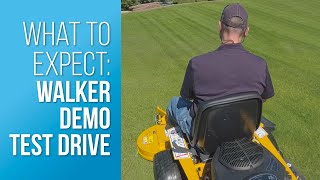 What To Expect From A Walker Mower Demo [upl. by Foley]