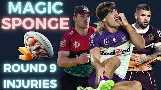 The Magic Sponge Podcast  How concerned should you be about Ryan Papenhuyzen  Round 9 NRL injuries [upl. by Thecla]