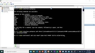 Performing portproxying and portforwarding on Windows [upl. by Nolad]