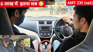 Driving 2021 Celerio ZXI AMT  How to Drive Automatic Car  Maruti Suzuki Celerio ZXI City Drive [upl. by Lazor]